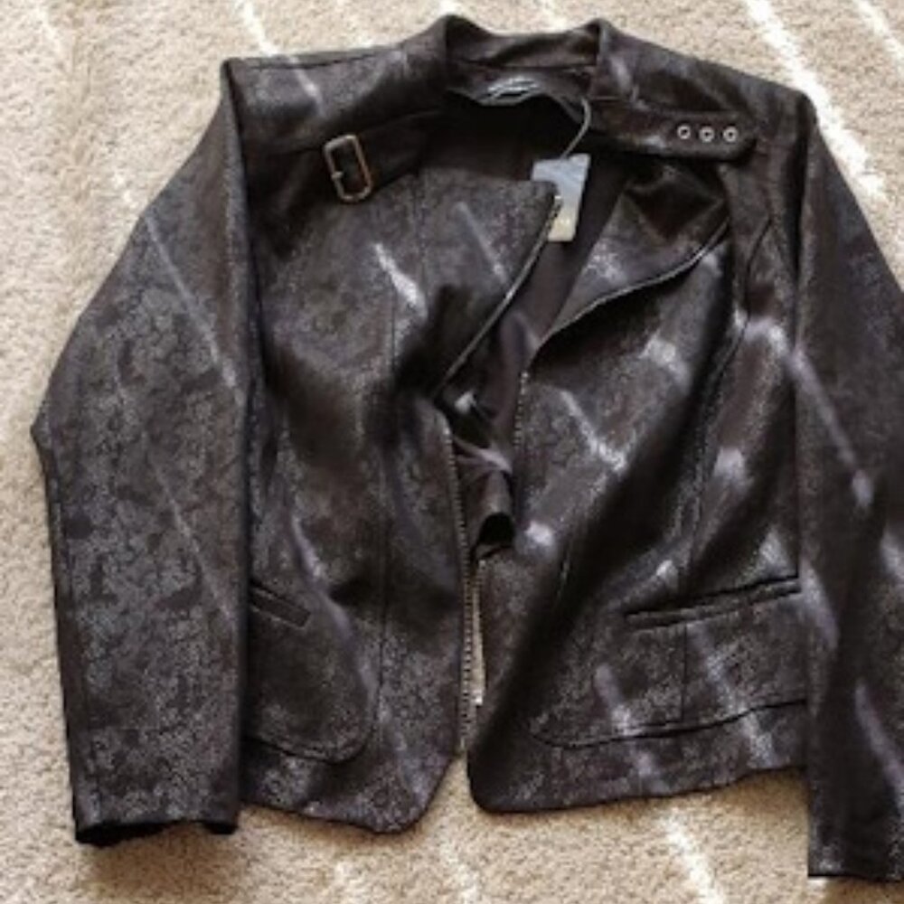 Torrid Black Zipper Jacket